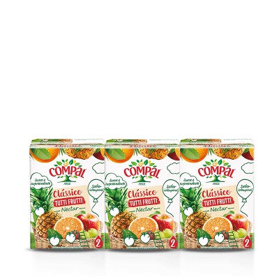 Néctar Compal Clássico Tutti Frutti 3X200ml